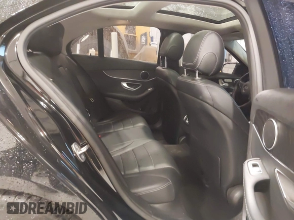2017 Mercedes-Benz C C 300 with VIN 55SWF4JB1HU219142, listed as a IAAI auction lot 41378244 with 85,799 mi miles. Bid and sale history available at carsss.com. Image 8.