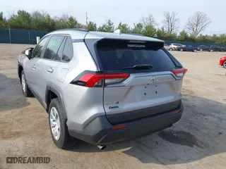 2019 Toyota RAV4 LE with VIN JTMG1RFVXKD012252, listed as a IAAI auction lot 41969033 with 51,146 mi miles. Bid and sale history available at carsss.com. Image 3.