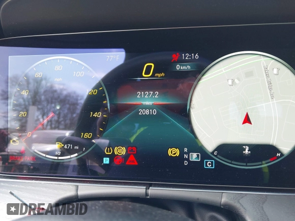 2023 Mercedes-Benz E 350 with VIN W1KZF8EB7PB174425, listed as a IAAI auction lot 41640978 with 20,810 mi miles and . Bid and sale history available at DreamBid. Image 7.