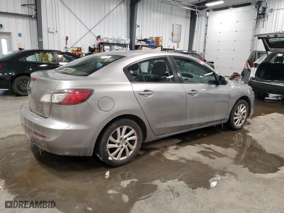 2012 Mazda Mazda3 i Sport with VIN JM1BL1UF5C1585645, listed as a Copart auction lot 46499875 with 204,883 mi miles and Clean Title. Bid and sale history available at carsss.com. Image 3.