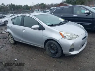 2012 Toyota Prius c One with VIN JTDKDTB32C1506109, listed as a IAAI auction lot 41934981 with 276,982 mi miles. Bid and sale history available at carsss.com. Image 1.