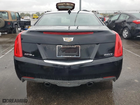 2015 Cadillac ATS Coupe Standard AWD with VIN 1G6AG1RX8F0117231, listed as a Copart auction lot 72817124 with 78,640 mi miles and Salvage Title. Bid and sale history available at carsss.com. Image 6.