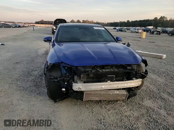 2023 Genesis G70 3.3T with VIN KMTG54TEXPU115465, listed as a Copart auction lot 81239184 with 16,059 mi miles and Salvage Title. Bid and sale history available at DreamBid. Image 11.
