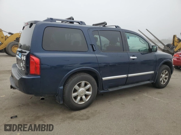 2007 Infiniti QX56 with VIN 5N3AA08C97N802871, listed as a Copart auction lot 49242275 with 156,532 mi miles and Clean Title. Bid and sale history available at carsss.com. Image 3.