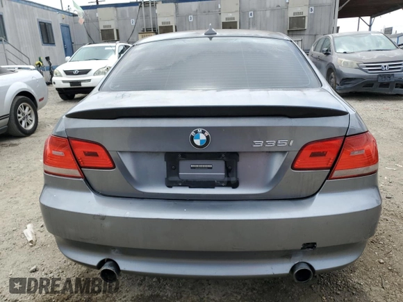 2007 BMW 3 Series 335i with VIN WBAWB735X7P034918, listed as a Copart auction lot 54627475 with 168,231 mi miles and Salvage Title. Bid and sale history available at carsss.com. Image 6.