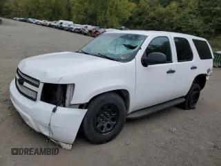 2012 Chevrolet Tahoe Commercial with VIN 1GNSK2E03CR326261, listed as a Copart auction lot 72591644 with Not provided miles and Salvage title. Bid and sale history available at DreamBid. Image 1.