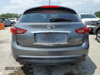2017 Infiniti QX70 z VIN JN8CS1MU8HM142437, wystawiony jako Copart lot #66139144 z przebiegiem 104 241 mil mil oraz Szkoda całkowita • Salvage title. Historia ofert i sprzedaży dostępna na DreamBid. Obrazek 6.