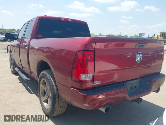 2014 Ram 1500 Tradesman with VIN 1C6RR6FT4ES128620, listed as a IAAI auction lot 42213816 with 148,434 mi miles and . Bid and sale history available at DreamBid. Image 3.