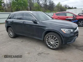 2022 Mercedes-Benz GLC 300 z VIN W1N0G8EB3NV338757, wystawiony jako Copart lot #56562125 z przebiegiem 51 308 mil mil oraz Szkoda całkowita • Salvage title. Historia ofert i sprzedaży dostępna na DreamBid. Obrazek 4.
