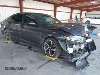 2019 Honda Accord Sedan Sport 1.5T with VIN 1HGCV1F35KA144230, listed as a IAAI auction lot 41398440 with 56,659 mi miles. Bid and sale history available at carsss.com. Image 1.