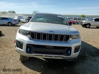 2022 Jeep Grand Cherokee 4xe Overland with VIN 1C4RJYD64N8756960, listed as a Copart auction lot 69174624 with 23,249 mi miles and Salvage Title. Bid and sale history available at carsss.com. Image 11.
