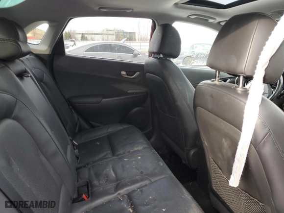 2018 Hyundai Kona Ultimate with VIN KM8K5CA59JU160616, listed as a Copart auction lot 86500554 with 64,641 mi miles and Salvage Title. Bid and sale history available at carsss.com. Image 10.