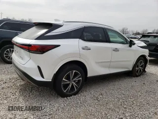 2024 Lexus RX with VIN 2T2BAMCA0RC045777, listed as a Copart auction lot 44152454 with 1,222 mi miles and Salvage Title. Bid and sale history available at carsss.com. Image 3.