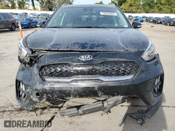 2020 Kia Niro EX Premium with VIN KNDCE3LC3L5372039, listed as a Copart auction lot 70039484 with 77,034 mi miles and Salvage Title. Bid and sale history available at carsss.com. Image 5.