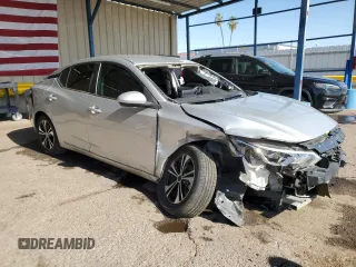 2021 Nissan Sentra SV z VIN 3N1AB8CV0MY248123, wystawiony jako Copart lot #56487875 z przebiegiem 71 567 mil mil oraz Czysty tytuł • Clean title. Historia ofert i sprzedaży dostępna na DreamBid. Obrazek 4.