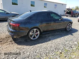 2023 Audi A4 S line Premium Plus with VIN WAUEAAF47PA005572, listed as a Copart auction lot 55026685 with 33,437 mi miles and Salvage Title. Bid and sale history available at DreamBid. Image 3.