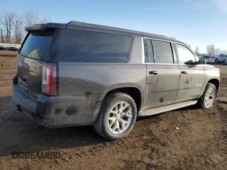 2015 GMC Yukon XL SLT with VIN 1GKS2HKC7FR533710, listed as a Copart auction lot 48336335 with 183,731 mi miles and Clean Title. Bid and sale history available at carsss.com. Image 3.