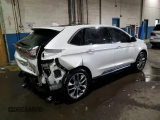 2015 Ford Edge Titanium with VIN 2FMPK4K87FBB72595, listed as a Copart auction lot 42687285 with 124,951 mi miles and Clean Title. Bid and sale history available at carsss.com. Image 3.