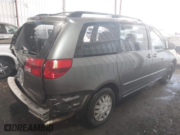 2005 Toyota Sienna CE with VIN 5TDZA23C45S328483, listed as a IAAI auction lot 41912553 with 219,321 mi miles. Bid and sale history available at carsss.com. Image 4.