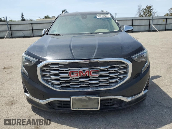 2018 GMC Terrain Denali with VIN 3GKALSEX4JL139683, listed as a Copart auction lot 45716375 with 37,285 mi miles and Clean Title. Bid and sale history available at DreamBid. Image 5.