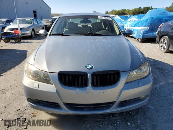 2006 BMW 3 Series 330i with VIN WBAVB33516KS37065, listed as a Copart auction lot 49379595 with Not Provided miles and Salvage Title. Bid and sale history available at DreamBid. Image 5.