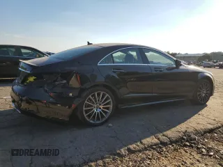 2018 Mercedes-Benz CLS-Class CLS 550 with VIN WDDLJ7DB7JA206559, listed as a Copart auction lot 74939284 with 79,481 mi miles and Salvage Title. Bid and sale history available at carsss.com. Image 3.