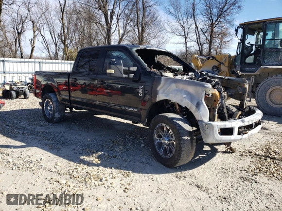 2018 Ford Super Duty F-250 SRW XL with VIN 1FT7W2BT5JEB09638, listed as a Copart auction lot 44819355 with 0 mi miles and Salvage Title. Bid and sale history available at carsss.com. Image 4.