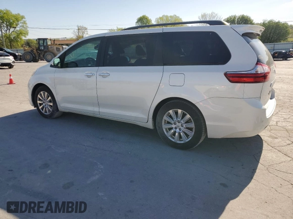 2017 Toyota Sienna XLE Auto Access Seat with VIN 5TDYZ3DC7HS810930, listed as a Copart auction lot 51924515 with 184,345 mi miles and Salvage title. Bid and sale history available at DreamBid. Image 2.