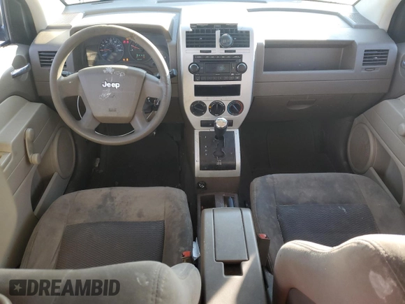 2008 Jeep Compass Sport with VIN 1J8FT47088D747146, listed as a Copart auction lot 85586414 with 286,169 mi miles and Salvage Title. Bid and sale history available at carsss.com. Image 8.