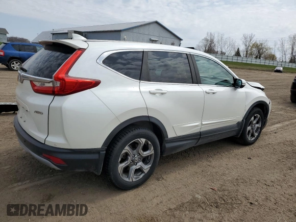 2017 Honda CR-V EX-L with VIN 5J6RW2H8XHL011099, listed as a Copart auction lot 53149895 with 70,689 mi miles and Salvage Title. Bid and sale history available at carsss.com. Image 3.