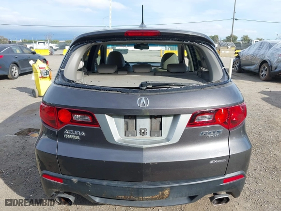 2010 Acura RDX Tech Pkg with VIN 5J8TB1H5XAA001201, listed as a IAAI auction lot 41648209 with 162,810 mi miles. Bid and sale history available at carsss.com. Image 16.
