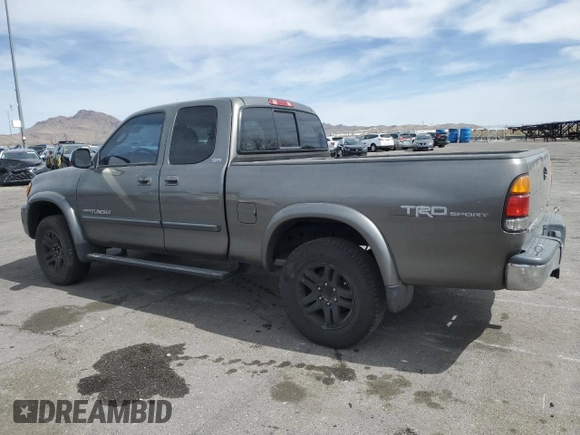 2004 Toyota Tundra SR5 with VIN 5TBRT34154S439757, listed as a Copart auction lot 50053365 with 186,029 mi miles and Salvage Title. Bid and sale history available at carsss.com. Image 2.