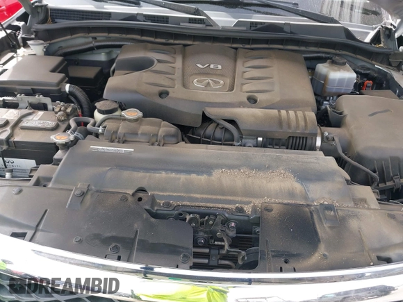 2017 Infiniti QX80 with VIN JN8AZ2NF3H9644820, listed as a IAAI auction lot 42246540 with 142,342 mi miles and . Bid and sale history available at DreamBid. Image 10.