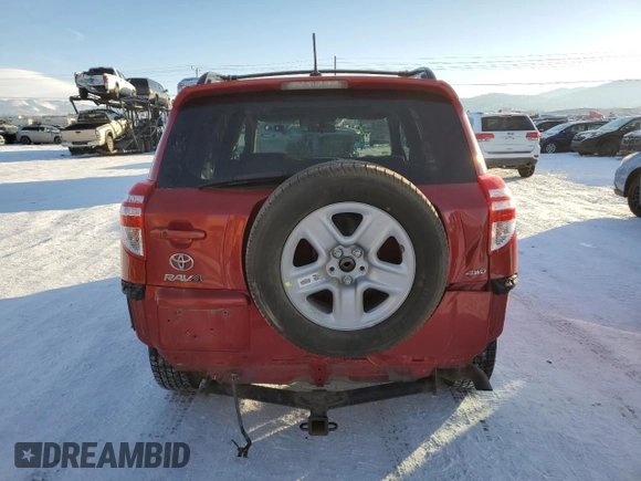 2011 Toyota RAV4 with VIN 2T3EK4DV9BW041321, listed as a Copart auction lot 43028315 with 202,045 mi miles and Salvage title. Bid and sale history available at DreamBid. Image 6.