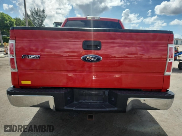 2014 Ford F-150 XL with VIN 1FTFW1CT3EFC74625, listed as a Copart auction lot 62128225 with 223,803 mi miles and Salvage title. Bid and sale history available at DreamBid. Image 6.