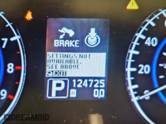 2010 Infiniti G37 x with VIN JN1CV6AR3AM455260, listed as a IAAI auction lot 41846206 with 124,725 mi miles. Bid and sale history available at carsss.com. Image 7.