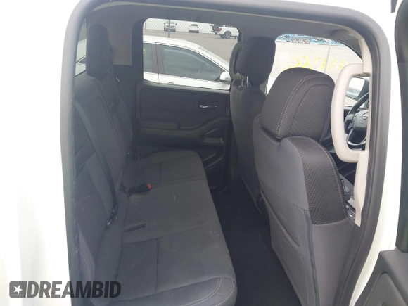 2024 Nissan Frontier S with VIN 1N6ED1EK0RN666847, listed as a IAAI auction lot 42513822 with 25,084 mi miles and . Bid and sale history available at DreamBid. Image 8.