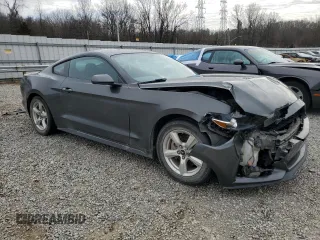2017 Ford Mustang V6 с VIN 1FA6P8AM7H5289484, выставлен на аукционе Copart как лот 45573175 с пробегом 52 590 миль миль и Списание • Salvage title. История ставок и продаж доступна на DreamBid. Изображение 4.