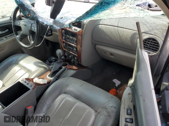 2002 GMC Envoy SLT with VIN 1GKDT13SX22380133, listed as a Copart auction lot 69816144 with 90,060 mi miles and Salvage Title. Bid and sale history available at DreamBid. Image 8.