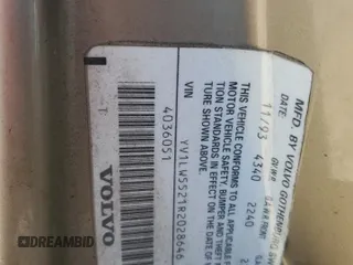 1994 Volvo 850 с VIN YV1LW5521R2028646, выставлен на аукционе Copart как лот 81581234 с пробегом 118 791 миль миль и Чистый • Clean title. История ставок и продаж доступна на DreamBid. Изображение 13.