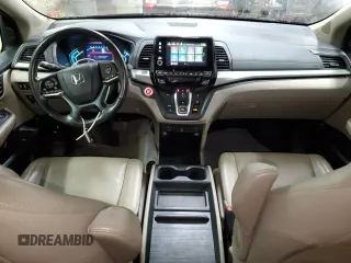 2018 Honda Odyssey EX-L with VIN 5FNRL6H79JB097107, listed as a Copart auction lot 50604315 with 78,093 mi miles and Salvage Title. Bid and sale history available at carsss.com. Image 8.