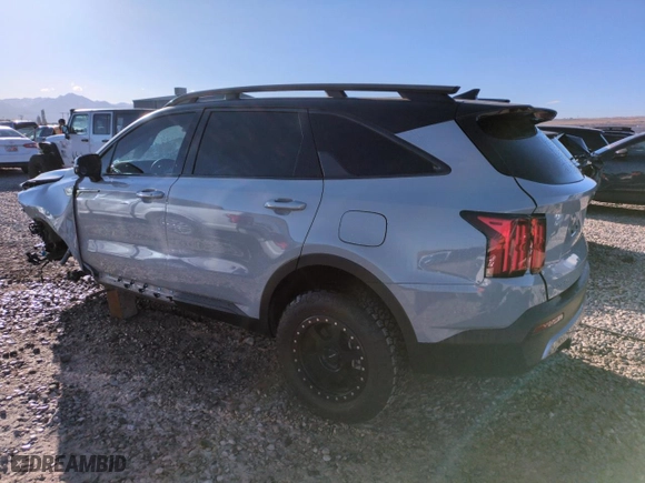 2023 Kia Sorento X-Line SX Prestige with VIN 5XYRKDLF7PG164973, listed as a Copart auction lot 48480635 with 22,274 mi miles and Salvage Title. Bid and sale history available at carsss.com. Image 2.