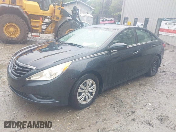 2012 Hyundai Sonata GLS with VIN 5NPEB4AC8CH356946, listed as a IAAI auction lot 41988172 with 169,614 mi miles. Bid and sale history available at carsss.com. Image 2.