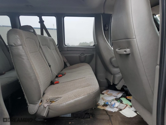 2010 Chevrolet Express Passenger LT with VIN 1GA2G1DG9A1135550, listed as a Copart auction lot 79541594 with 0 mi miles and Salvage Title. Bid and sale history available at carsss.com. Image 11.