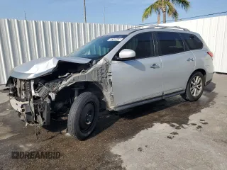 2013 Nissan Pathfinder SL z VIN 5N1AR2MM1DC614901, wystawiony jako Copart lot #56765645 z przebiegiem 126 188 mil mil oraz Czysty tytuł • Clean title. Historia ofert i sprzedaży dostępna na DreamBid. Obrazek 1.