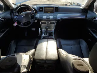 2006 Infiniti M45 Sport with VIN JNKBY01E16M205645, listed as a Copart auction lot 46121635 with 154,274 mi miles and Salvage Title. Bid and sale history available at carsss.com. Image 8.