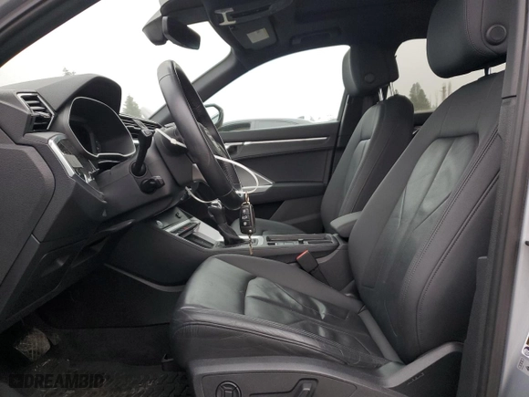 2020 Audi Q3 Premium Plus with VIN WA1BECF37L1081164, listed as a Copart auction lot 88066965 with 77,715 mi miles and Salvage Title. Bid and sale history available at carsss.com. Image 7.