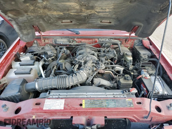 2004 Ford Ranger XL Fleet with VIN 1FTZR15E64PB54569, listed as a Copart auction lot 59601425 with 263,413 mi miles and Salvage title. Bid and sale history available at DreamBid. Image 11.