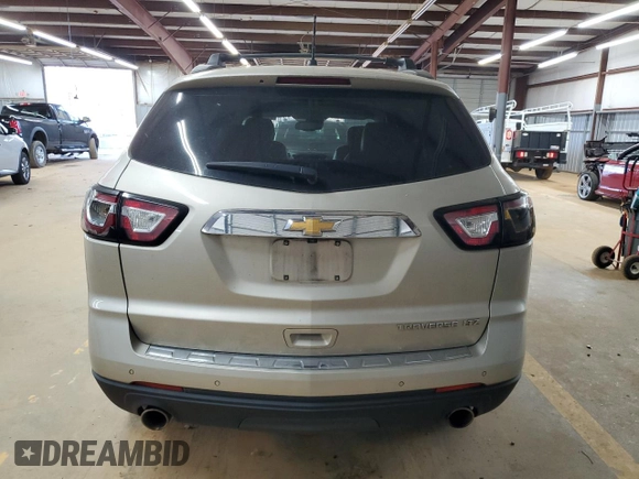 2014 Chevrolet Traverse LTZ with VIN 1GNKRJKD5EJ218402, listed as a Copart auction lot 89188355 with 161,969 mi miles and Salvage Title. Bid and sale history available at DreamBid. Image 6.