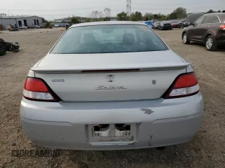 2001 Toyota Solara SE with VIN 2T1CF28P81C474651, listed as a Copart auction lot 75638934 with 141,474 mi miles and Salvage Title. Bid and sale history available at carsss.com. Image 6.